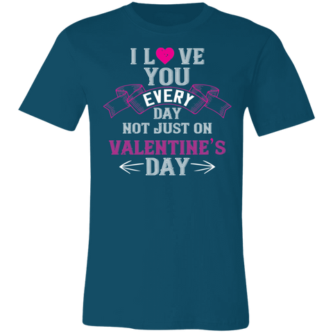 Image of Valentine Design Unisex Jersey Short-Sleeve T-Shirt
