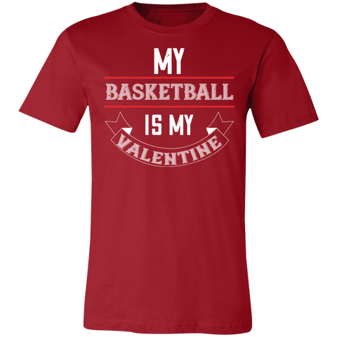 Image of Valentine Design Unisex Jersey Short-Sleeve T-Shirt