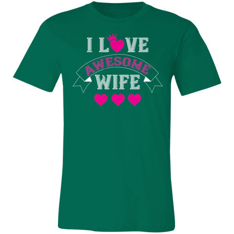 Image of Valentine Design Unisex Jersey Short-Sleeve T-Shirt