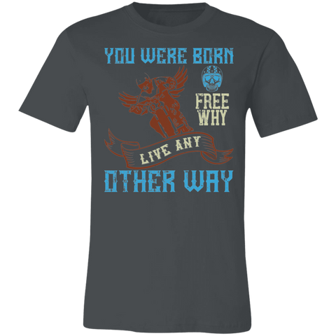 Image of Motorcycle Designs Premium Unisex Jersey Short-Sleeve T-Shirt