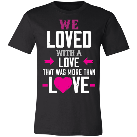 Image of Valentine Design Unisex Jersey Short-Sleeve T-Shirt