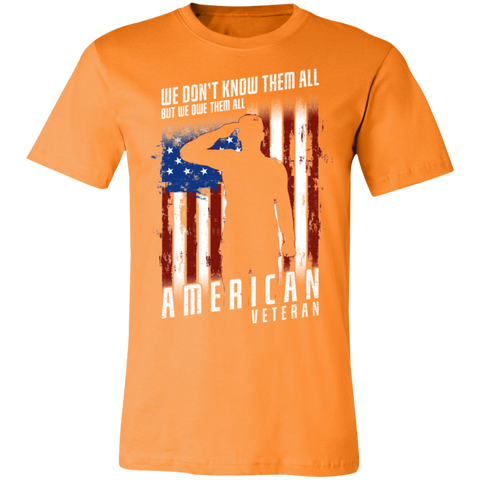 Image of Veteran Design Premium Unisex Jersey Short-Sleeve T-Shirt