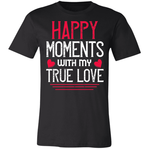 Image of Valentine Design Unisex Jersey Short-Sleeve T-Shirt