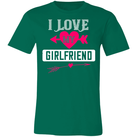 Image of Valentine Design Unisex Jersey Short-Sleeve T-Shirt
