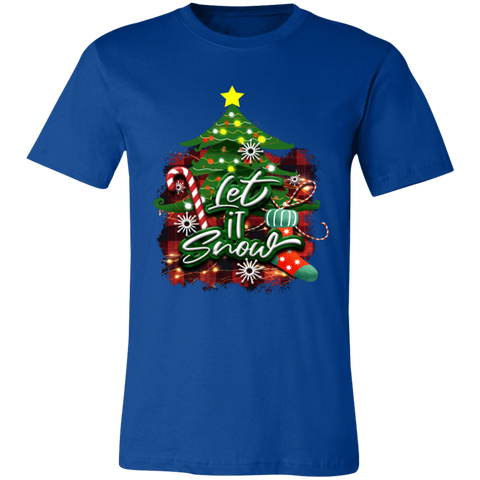 Image of Let it Snow Unisex Jersey Short-Sleeve T-Shirt