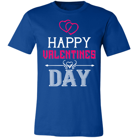 Image of Valentine Design Unisex Jersey Short-Sleeve T-Shirt