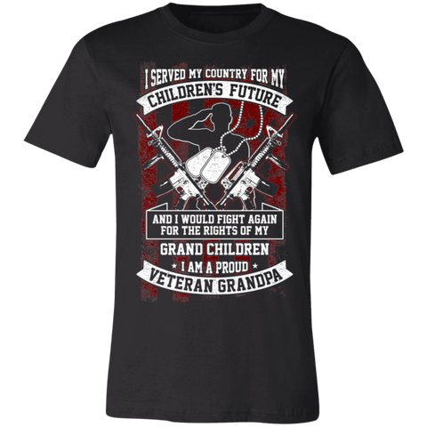 Image of Veteran Design Premium Unisex Jersey Short-Sleeve T-Shirt