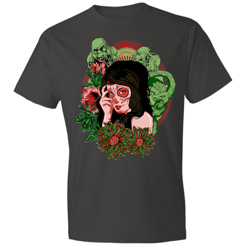 Image of Scary Lady Design Lightweight T-Shirt