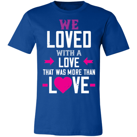 Image of Valentine Design Unisex Jersey Short-Sleeve T-Shirt