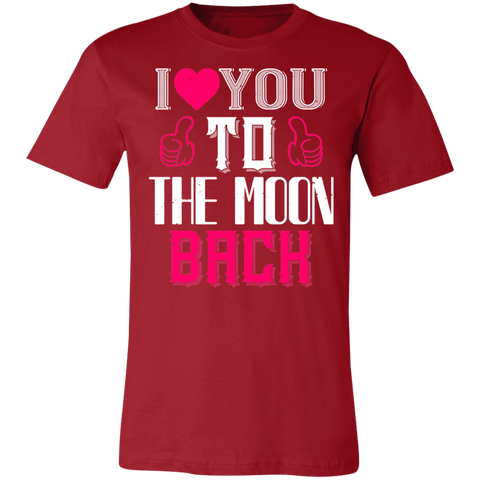 Image of Valentine Design Unisex Jersey Short-Sleeve T-Shirt