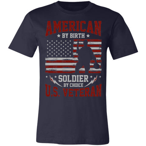 Image of Veteran Design Premium Unisex Jersey Short-Sleeve T-Shirt