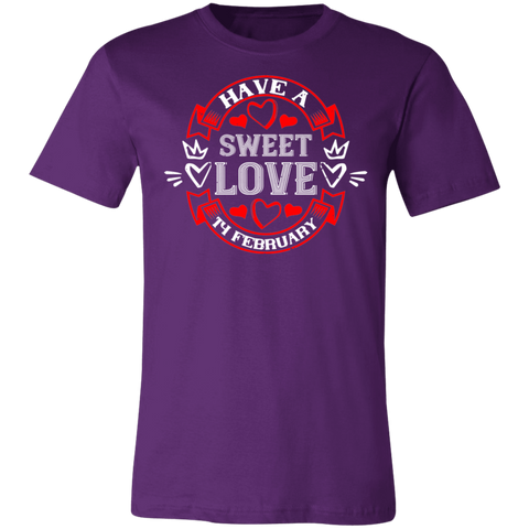 Image of Valentine Design Unisex Jersey Short-Sleeve T-Shirt