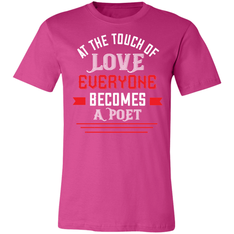 Image of Valentine Design Unisex Jersey Short-Sleeve T-Shirt