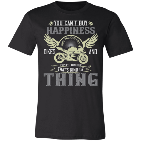 Image of Motorcycle Designs Premium Unisex Jersey Short-Sleeve T-Shirt