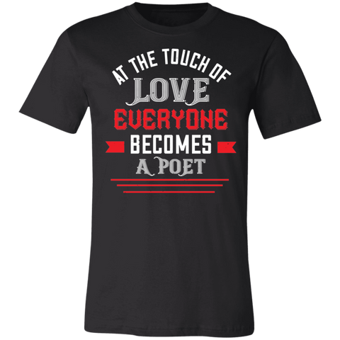Image of Valentine Design Unisex Jersey Short-Sleeve T-Shirt