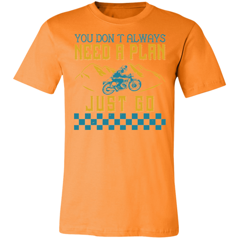 Image of Motorcycle Designs Premium Unisex Jersey Short-Sleeve T-Shirt