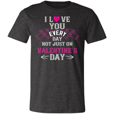 Image of Valentine Design Unisex Jersey Short-Sleeve T-Shirt