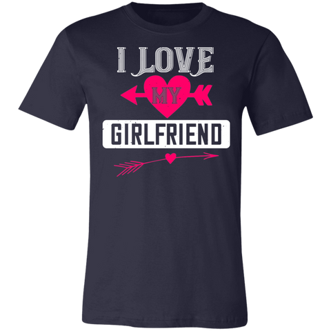 Image of Valentine Design Unisex Jersey Short-Sleeve T-Shirt