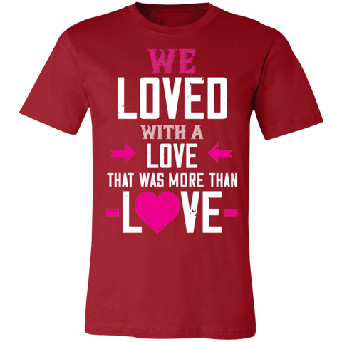 Image of Valentine Design Unisex Jersey Short-Sleeve T-Shirt
