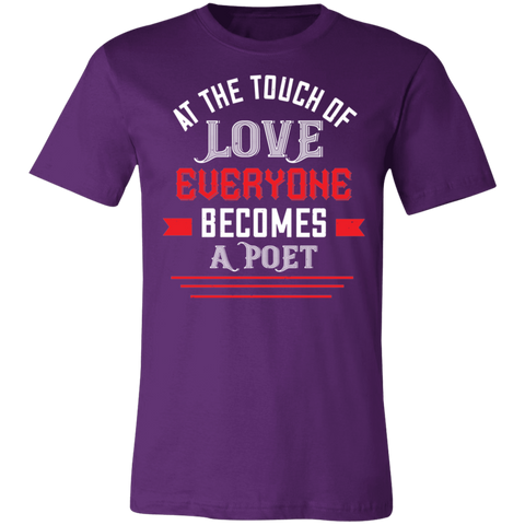 Image of Valentine Design Unisex Jersey Short-Sleeve T-Shirt