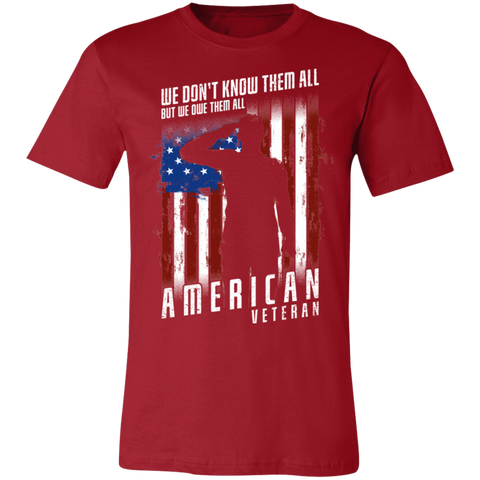 Image of Veteran Design Premium Unisex Jersey Short-Sleeve T-Shirt