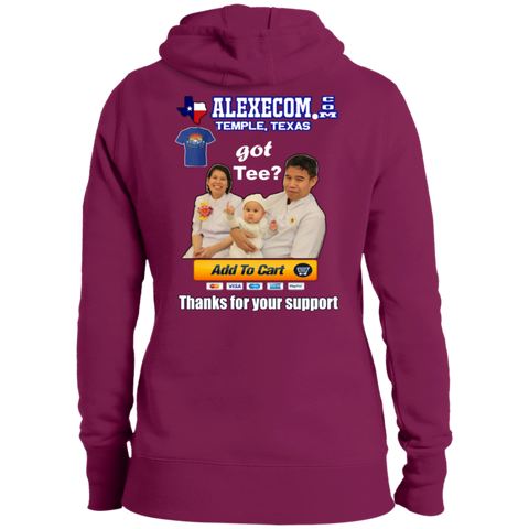 Image of Alexecom Ad Ladies' Pullover Hooded Sweatshirt