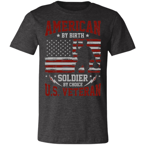 Image of Veteran Design Premium Unisex Jersey Short-Sleeve T-Shirt