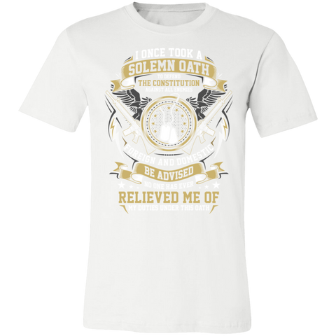 Image of Veteran Design Premium Unisex Jersey Short-Sleeve T-Shirt