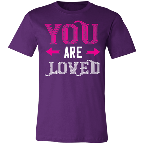 Image of Valentine Design Unisex Jersey Short-Sleeve T-Shirt