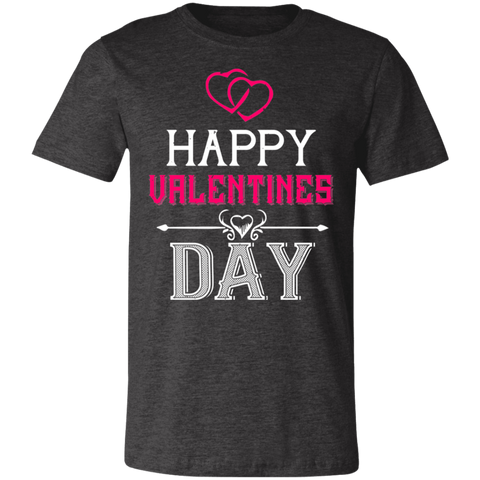 Image of Valentine Design Unisex Jersey Short-Sleeve T-Shirt