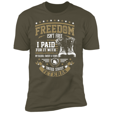 Image of Veteran Design Premium Short Sleeve T-Shirt