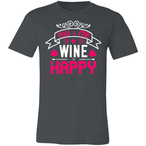 Image of Valentine Design Unisex Jersey Short-Sleeve T-Shirt