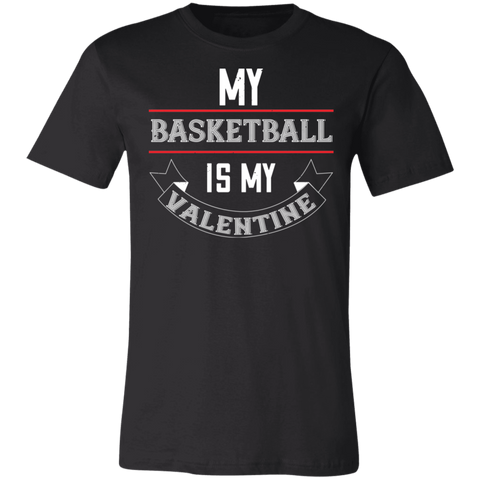 Image of Valentine Design Unisex Jersey Short-Sleeve T-Shirt
