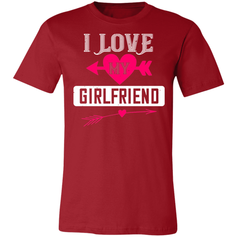 Image of Valentine Design Unisex Jersey Short-Sleeve T-Shirt