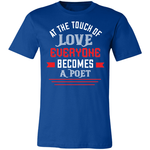 Image of Valentine Design Unisex Jersey Short-Sleeve T-Shirt