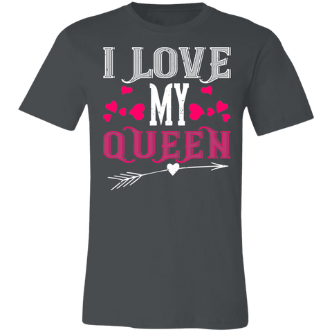 Image of Valentine Design Unisex Jersey Short-Sleeve T-Shirt