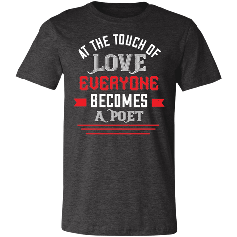 Image of Valentine Design Unisex Jersey Short-Sleeve T-Shirt