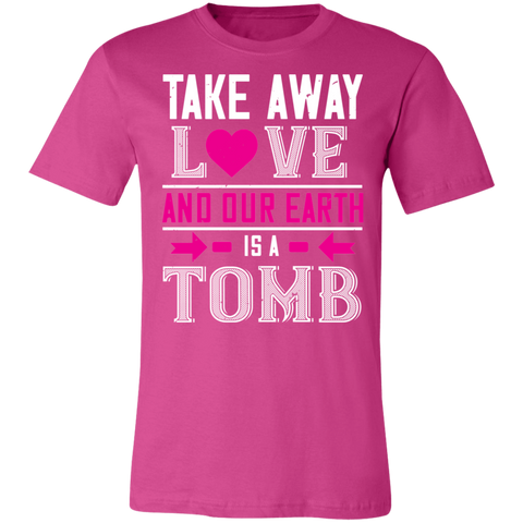 Image of Valentine Design Unisex Jersey Short-Sleeve T-Shirt