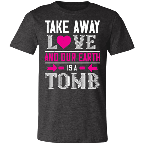 Image of Valentine Design Unisex Jersey Short-Sleeve T-Shirt