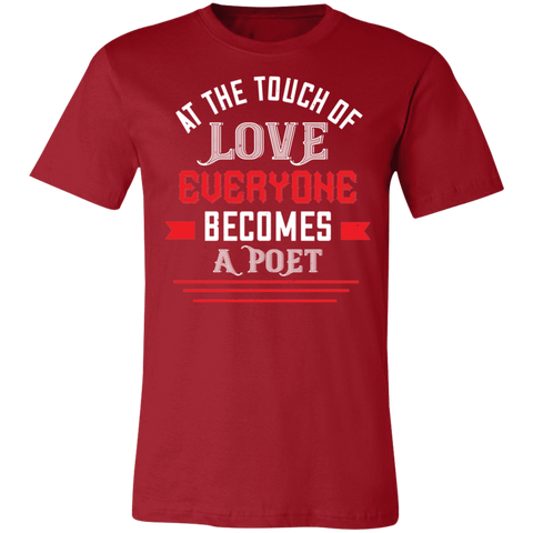 Image of Valentine Design Unisex Jersey Short-Sleeve T-Shirt