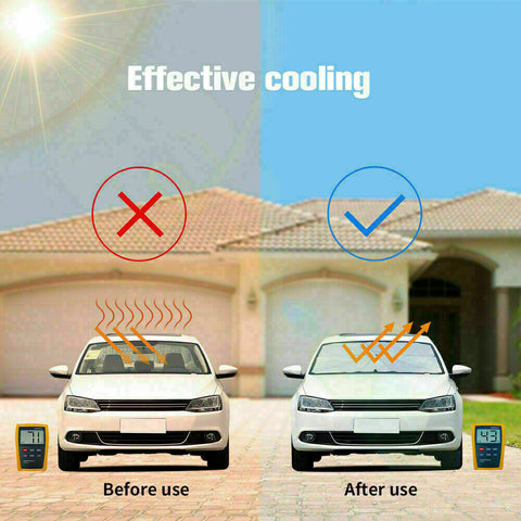 Image of Car Sun Shade Protector Parasol Auto Front Window Sunshade Covers Car Sun Protector Interior Windshield Protection Accessories