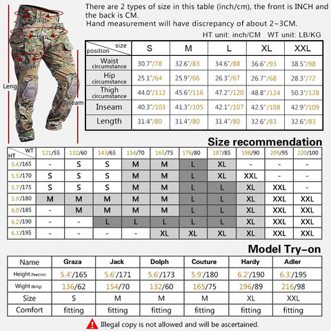 Image of IDOGEAR Tactical G3 Pants Airsoft Combat Trousers Military Army Tactical Bdu Camouflage Pants Winter Sports 3205