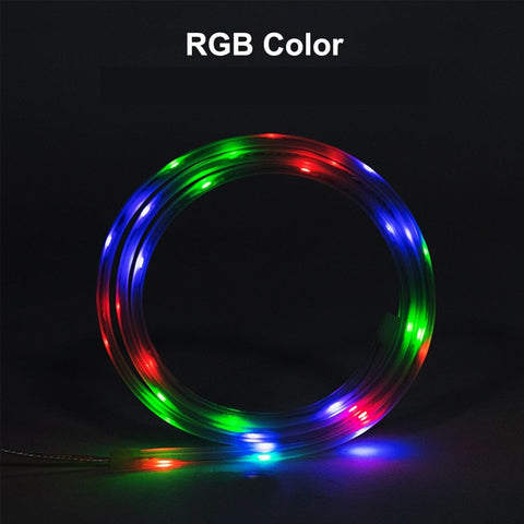 Image of EZK20 LED Basketball Hoop Solar Lights LED Strip Lamp Perfect for Night Outdoors Training