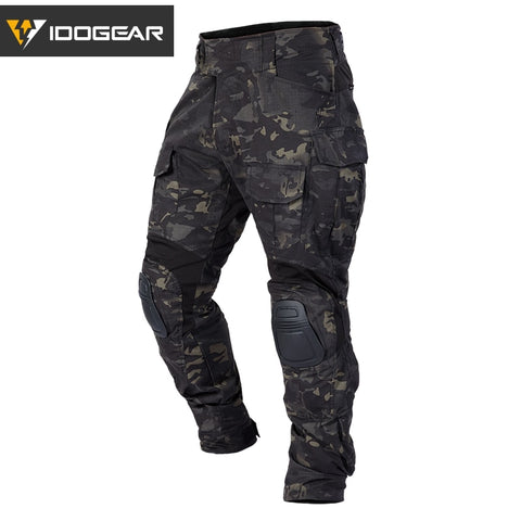 Image of IDOGEAR Tactical G3 Pants Airsoft Combat Trousers Military Army Tactical Bdu Camouflage Pants Winter Sports 3205