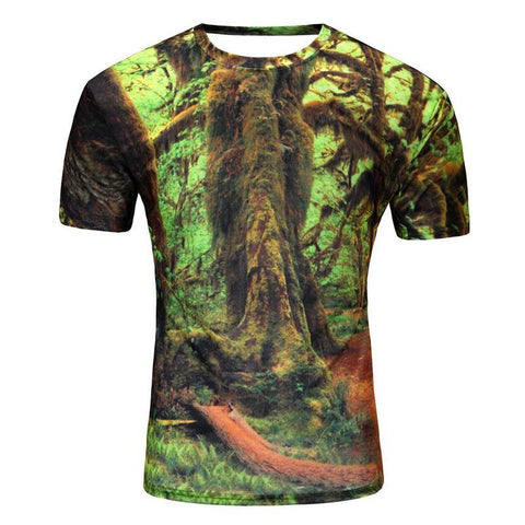 Image of Big Tree 3D T - Shirt - Alexecom.com