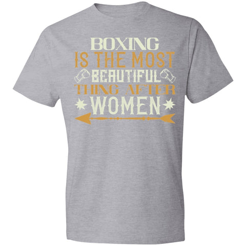 Image of boxing Design Lightweight T-Shirt 4.5 oz - Alexecom.com