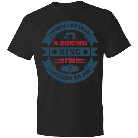 Image of boxing Design Lightweight T-Shirt 4.5 oz - Alexecom.com
