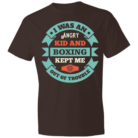 Image of boxing Design Lightweight T-Shirt 4.5 oz - Alexecom.com