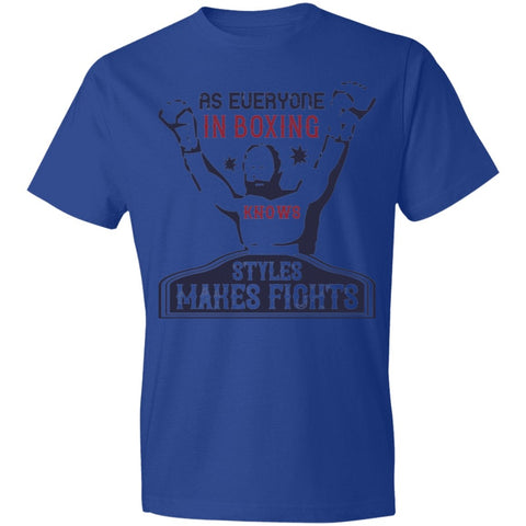 Image of boxing Design Lightweight T-Shirt 4.5 oz - Alexecom.com