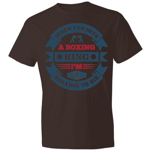 Image of boxing Design Lightweight T-Shirt 4.5 oz - Alexecom.com